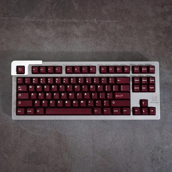 GMK + Deep Red Series Cherry Custom Keycap Set