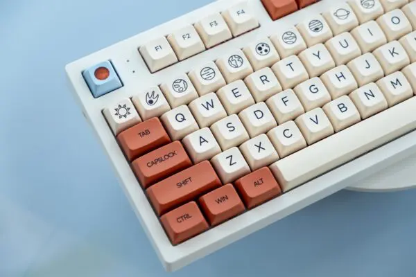 Made with high-quality, durable materials, the GMK + Mars Series XDA Custom Keycap Set is designed to withstand the test of time!