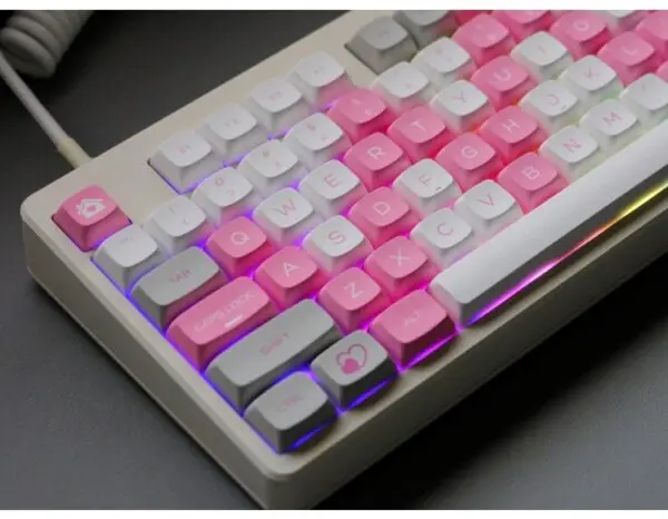 GMK + Love Story Series XDA Custom Keycap Set, a symphony of style and functionality that transforms your keyboard into a canvas of love and creativity.