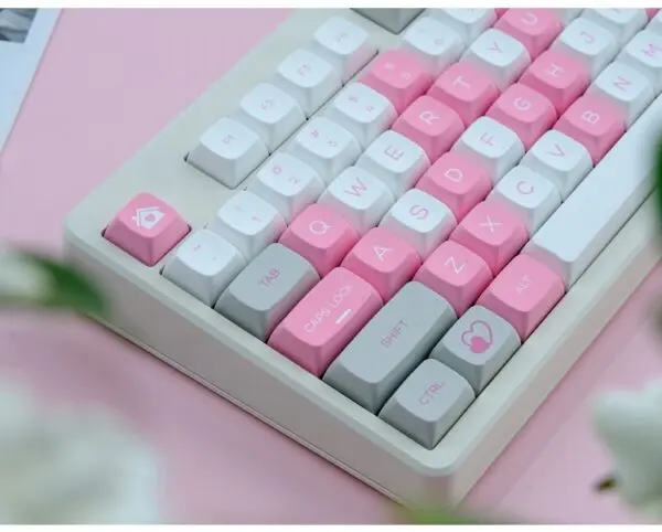 GMK + Love Story Series XDA Custom Keycap Set, a symphony of style and functionality that transforms your keyboard into a canvas of love and creativity.