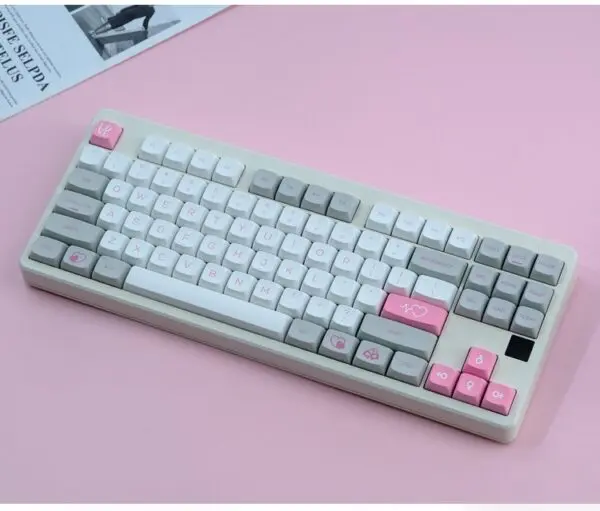 GMK + Love Story Series XDA Custom Keycap Set, a symphony of style and functionality that transforms your keyboard into a canvas of love and creativity.