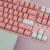 GMK+ Peach Blossom Series Cherry Custom Keycap Set