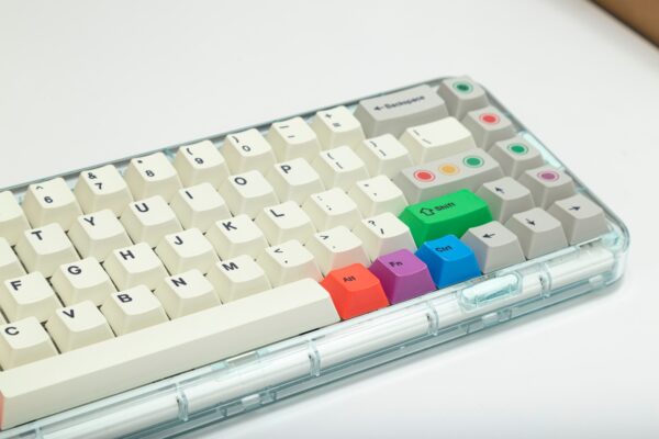 GMK+ Retro Lights Series Cherry Custom Keycap Set
