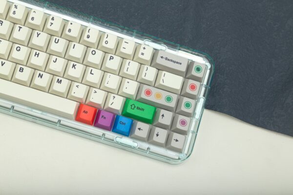 GMK+ Retro Lights Series Cherry Custom Keycap Set