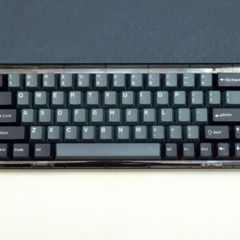 GMK + Apollo Black Gray Series Cherry Custom Keycap Set