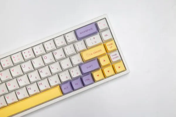 Elevate your keyboard aesthetics and typing comfort with the GMK + Ice Cream Series XDA Custom Keycap Set—a feast for the eyes and the fingertips.