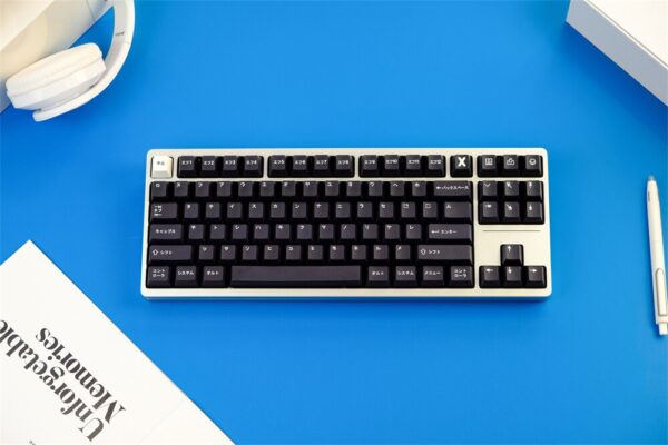 GMK+ Japanese Black Series Cherry Custom Keycap Set