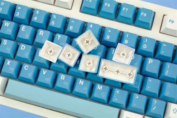 GMK+ Sea Fog Series Cherry Custom Keycap Set