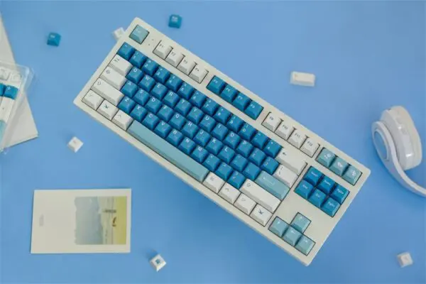 GMK+ Sea Fog Series Cherry Custom Keycap Set