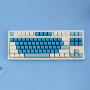 GMK+ Sea Fog Series Cherry Custom Keycap Set