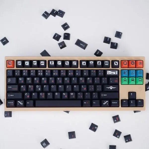 GMK + Black Pudding Series Cherry Custom Keycap Set