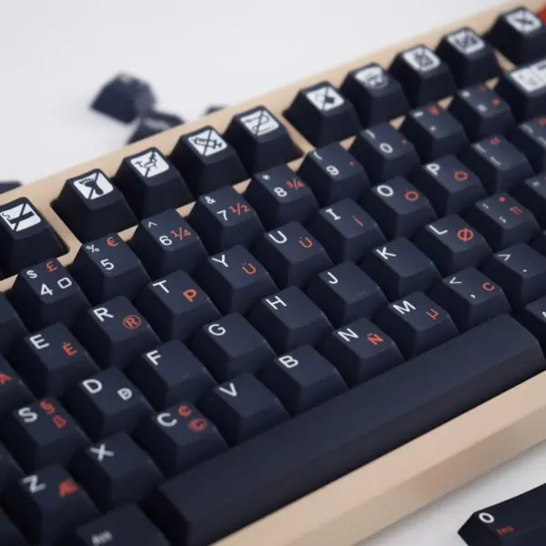 GMK + Black Pudding Series Cherry Custom Keycap Set