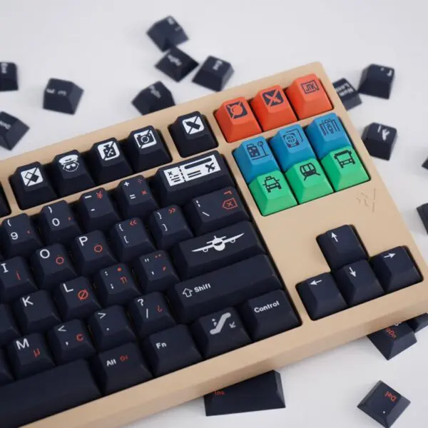 GMK + Black Pudding Series Cherry Custom Keycap Set