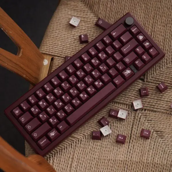 GMK + Blood Red Series Cherry Custom Keycap Set