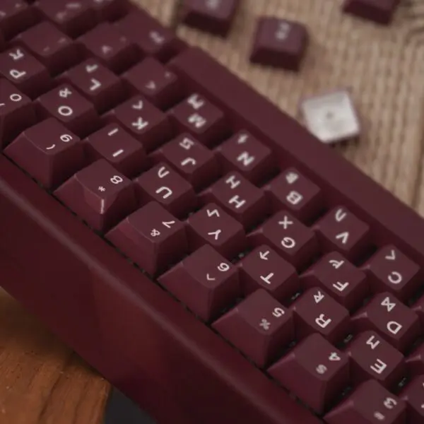 GMK + Blood Red Series Cherry Custom Keycap Set