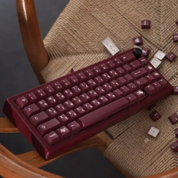 GMK + Blood Red Series Cherry Custom Keycap Set