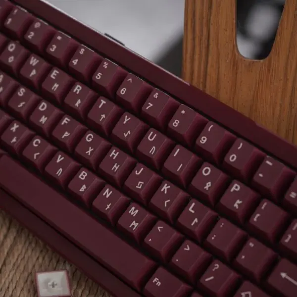 GMK + Blood Red Series Cherry Custom Keycap Set