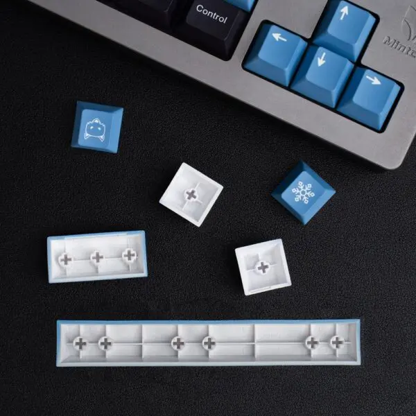 GMK + Arctic Series Cherry Custom Keycap Set