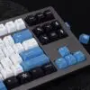 GMK + Arctic Series Cherry Custom Keycap Set