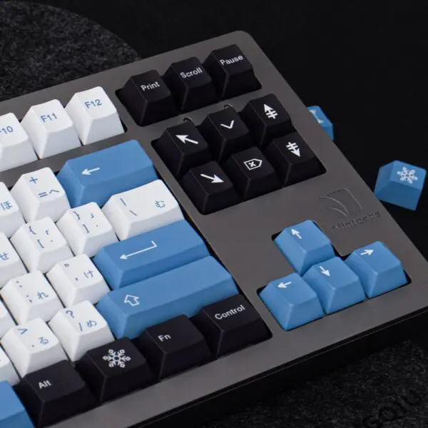 GMK + Arctic Series Cherry Custom Keycap Set