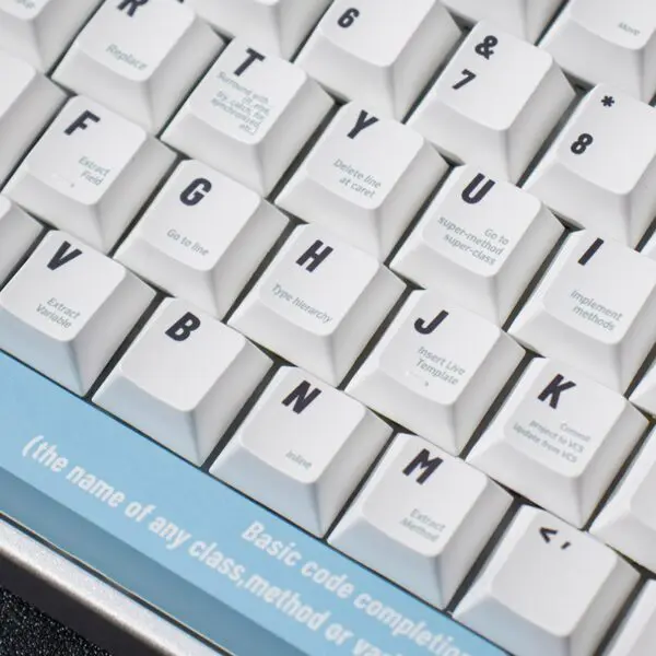 GMK + Blue Milk Series Cherry Custom Keycap Set