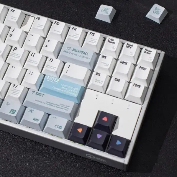 GMK + Blue Milk Series Cherry Custom Keycap Set