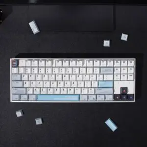 GMK + Blue Milk Series Cherry Custom Keycap Set