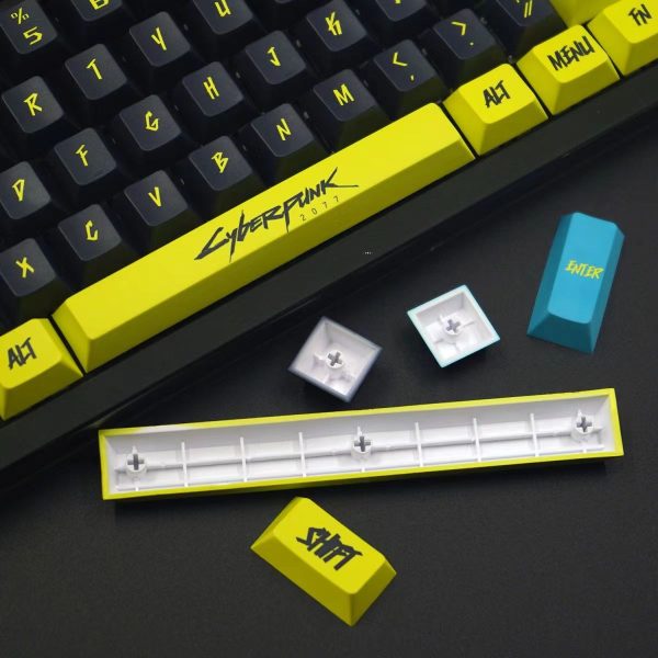 GMK+ Cyberpunk Theme Cherry Custom Keycaps Set - Image 4