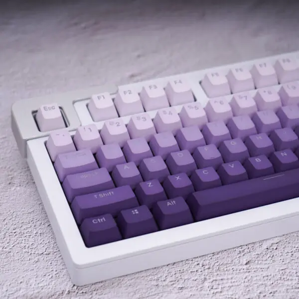 GMK+ Purple Gradient OEM Custom Keycaps Set