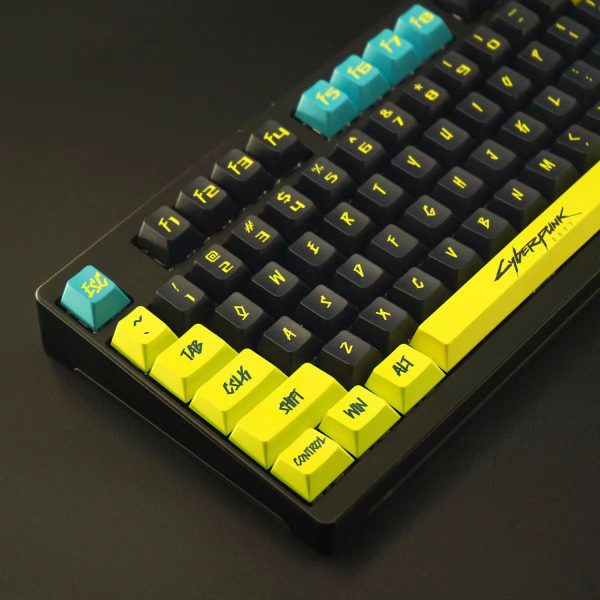 GMK+ Cyberpunk Theme Cherry Custom Keycaps Set - Image 3