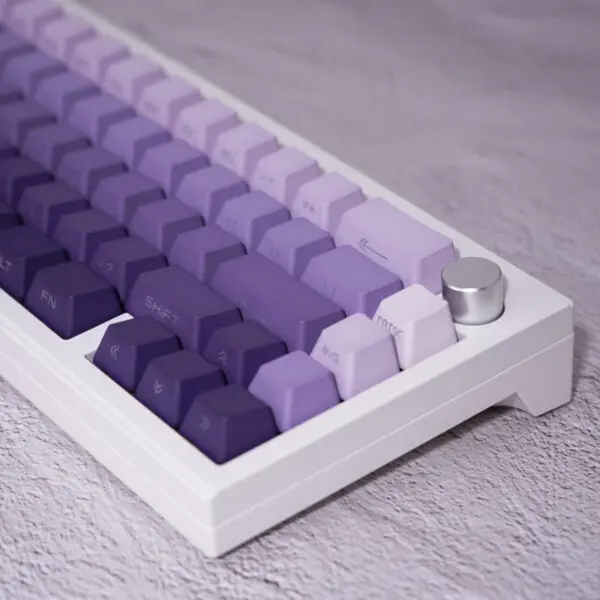 GMK+ Purple Gradient OEM Custom Keycaps Set