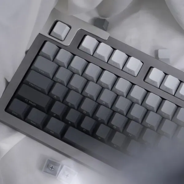 GMK+ Gray Gradient Cherry Custom Keycaps Set - Image 8