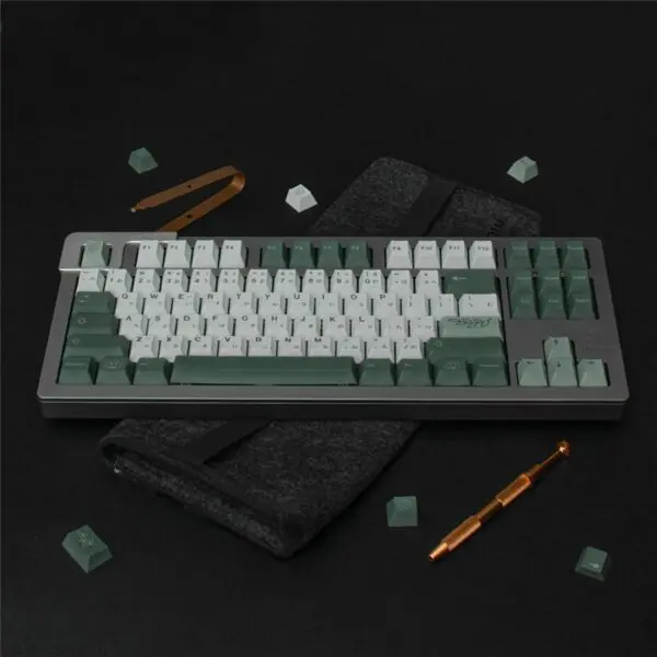 GMK+ Botanical Cherry Custom Keycaps Set - Image 3