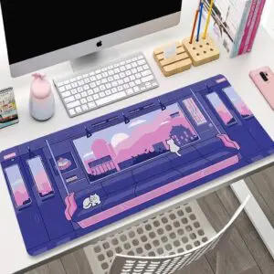 GMK+ Aesthetic Subway Custom Desk Mat