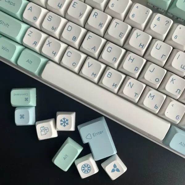 GMK+ Ice XDA Custom Keycap Set - Image 2