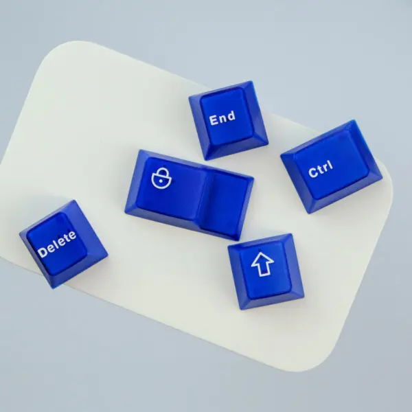 GMK+ Translucent Blue Cherry Custom Keycap Set - Image 5