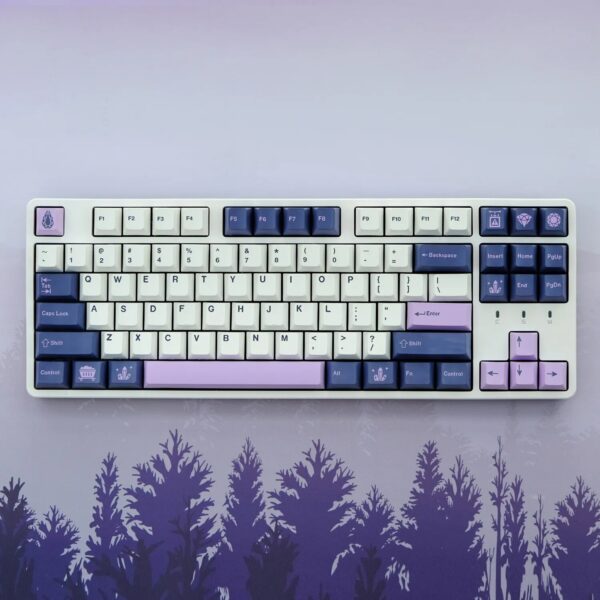 GMK+ Purple and Blue Cherry Custom Keycap Set - Image 6