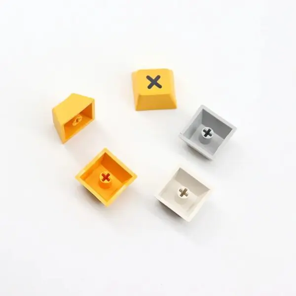 GMK+ Yellow Highlight Cherry Custom Keycap Set - Image 3