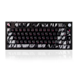 GMK+ Zebra Pattern Cherry Custom Keycap Set