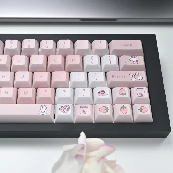 GMK+ Sweet Rabbit KCA Custom Keycap Set - Image 5