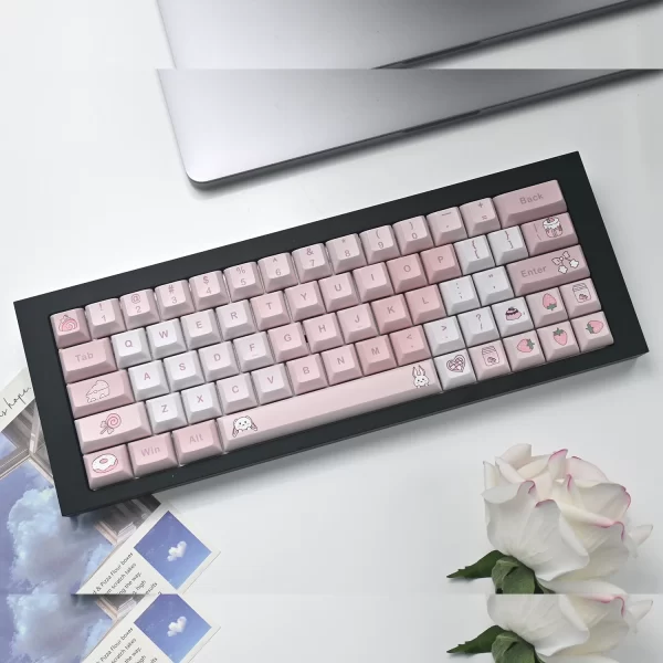 GMK+ Sweet Rabbit KCA Custom Keycap Set - Image 2
