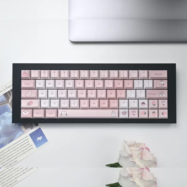 GMK+ Sweet Rabbit KCA Custom Keycap Set