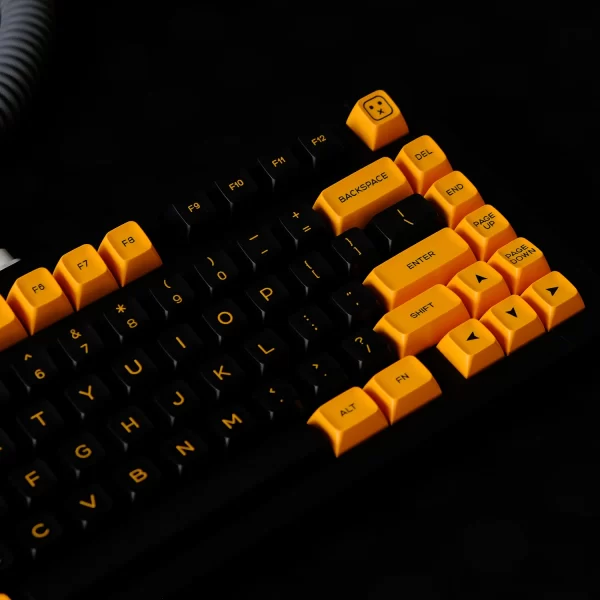 GMK+ Vibrant Orange SA Custom Keycap Set - Image 6