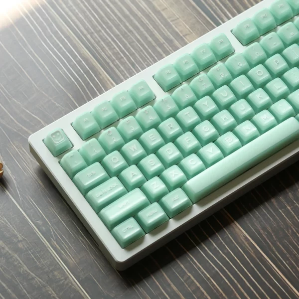 GMK+ Translucent Mint Custom Keycap Set - Image 5