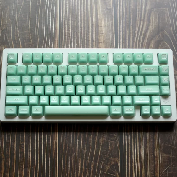 GMK+ Translucent Mint Custom Keycap Set - Image 2