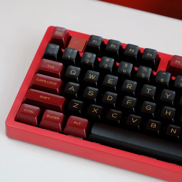 GMK+ Translucent Red SA Custom Keycap Set - Image 3