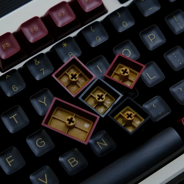 GMK+ Translucent Red SA Custom Keycap Set - Image 5