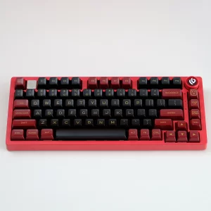 GMK+ Translucent Red SA Custom Keycap Set