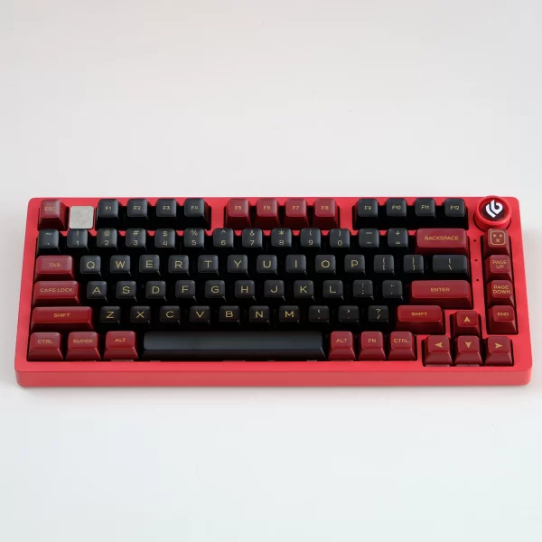 GMK+ Translucent Red SA Custom Keycap Set