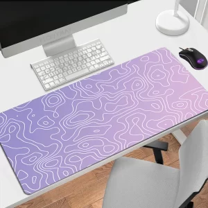 GMK+ Abstract Purple Desk Mat